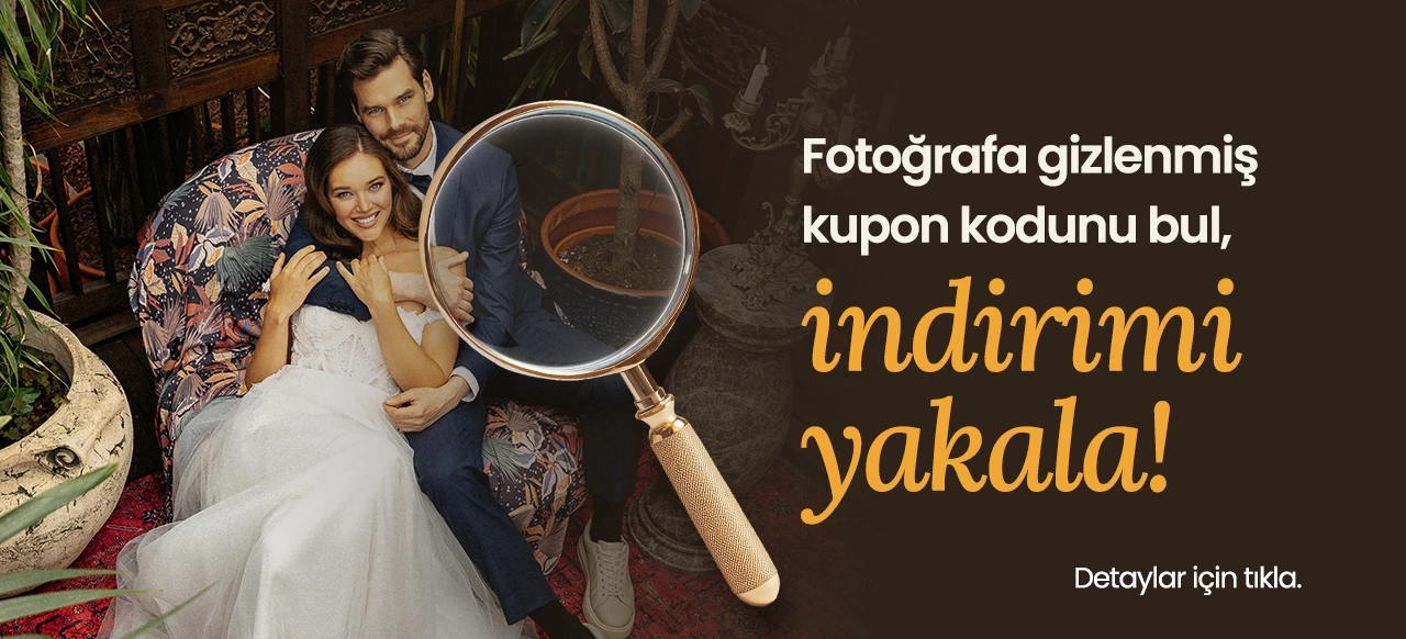 Fotoğrafa gizlenmiş kupon kodunu bul, indirimi yakala!